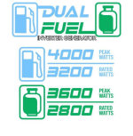 Generador Portable 4000 Watts Silencioso Doble Combustible - Imagen 2