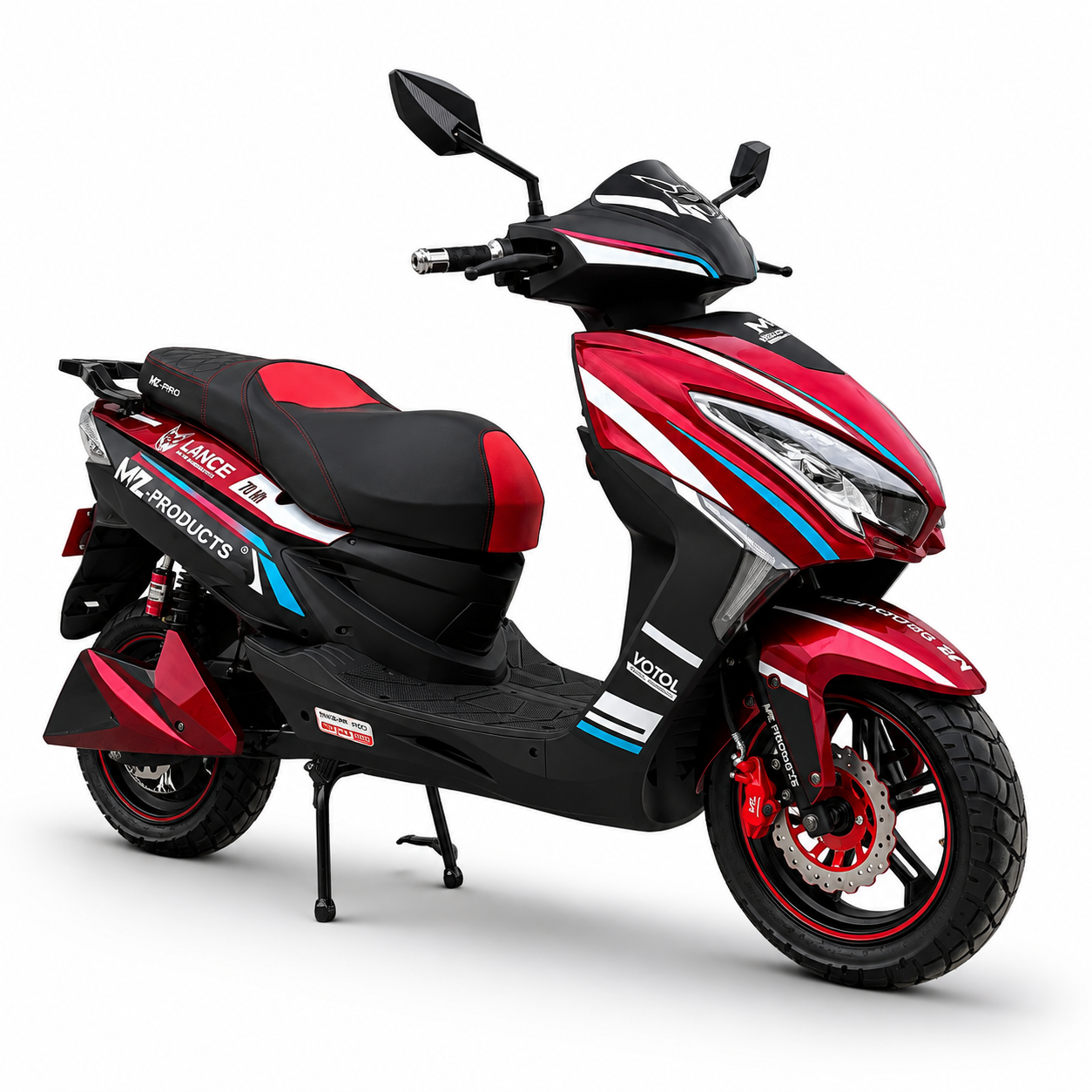 MOTO ELECTRICA LINCE 70AH ROJA Moto Eléctrica LINCE 70AH MZ Products - Imagen 1