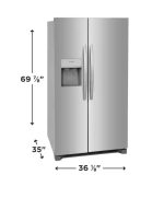 Refrigerador Dos Puertas 25.6 CU FT - Imagen 8