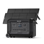 Estación de Carga Solar Portátil 3600W + 2 Panel Solar 240W