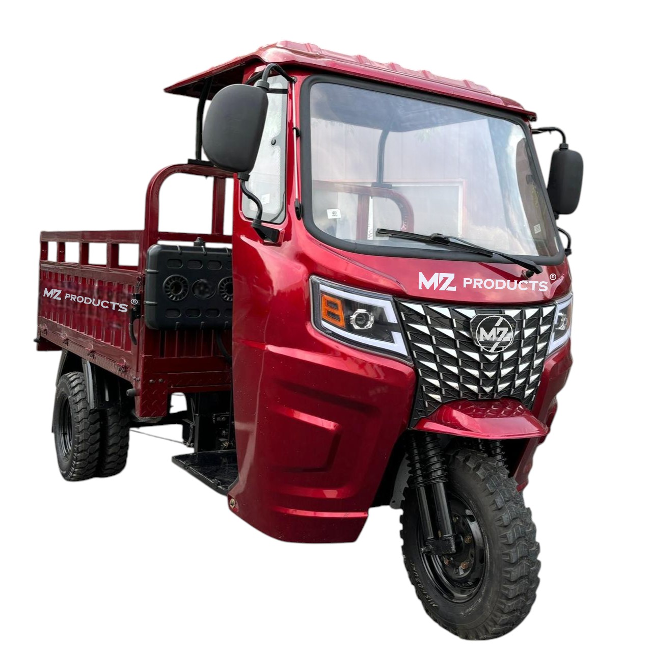 TRICICLO COMBUSTION 200CC ROJO Triciclo de Combustion Carga 250cc MZ Products - Imagen 1